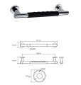 BEMETA 104507661W OMEGA uchwyt 300 mm, czarna guma