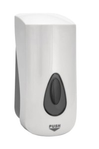 BEMETA 121109036 dozownik do mydła 1000ml, plastikowy, biały