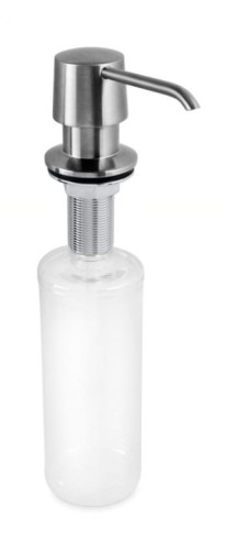 BEMETA 152109125 podblatowy wbudowany dozownik mydła i płynu dezynfekującego 300 ml, matowy