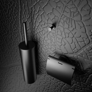 Zestaw akcesoriów łazienkowych GEESA NEMOX czarny