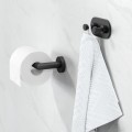 GEESA Nemox 916509-06 uchwyt na papier toaletowy czarny