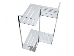 BEMETA 146208222 CYTRO podwójna narożnikowa mydelniczka ażurowa