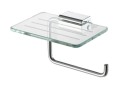 GEESA 918424-02 AIM COLLECTION uchwyt na papier toaletowy z półką na telefon