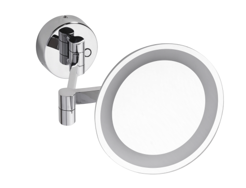 BEMETA 116101802W lusterko O200 mm z dwoma typami światła LED, czujnikiem dotyku, IP44 rysunek techniczny