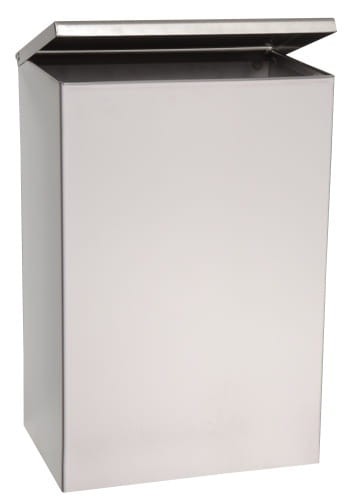 BEMETA 101915055 6L wiszący kosz na śmieci, matowy