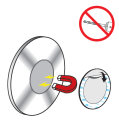 BEMETA 112101150 lusterko magnetyczne stal nierdzewna O131 mm
