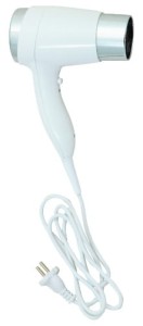 BEMETA 945433084 suszarka do włosów do montażu naściennego 1400W, biała