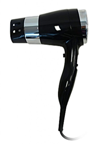 BEMETA 945433088 suszarka do włosów do montażu naściennego 1400W, czarna
