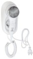 BEMETA 945533074 suszarka do włosów do montażu naściennego 1400W, biała