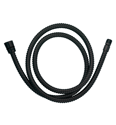 OMNIRES 062MBL Wąż w osłonie ze stali nierdzewnej czarny