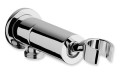 Przyłącze kątowe z uchwytem - przegłubowe 1/2'' / 1/2'' (mosiądz) chrom 4157