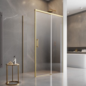 Radaway IDEA KDJ GOLD kabina prysznicowa drzwi 160cm prawe 387046-09-01R + ścianka. Przesyłka gratis! 