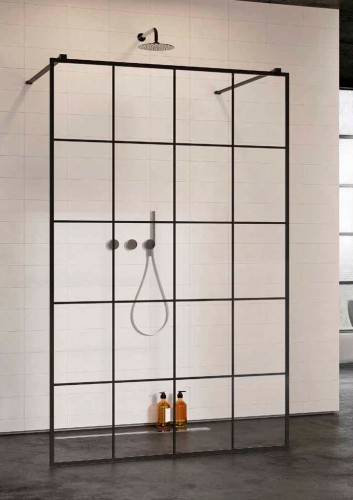 Radaway Modo New Black I Factory kabina Walk-in.jpg