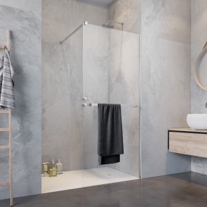 Radaway MODO NEW II kabina Walk-in 80cm z wieszakiem 389084-01-01W. Przesyłka gratis!