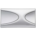 LIV/SCHWAB Axinite Eco/Targa 227726 Przycisk do spłukiwania dwudzielnego chrom mat