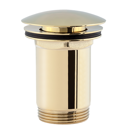 OMNIRES A716GL korek klik-klak do syfonu umywalkowego złoty