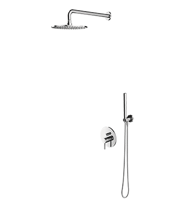 Omnires SYSY22XCR Y kompletny łazienkowy system podtynkowy chrom