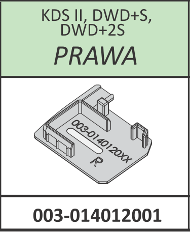 Radaway zaślepka profilu narożnego prawa Nes KDS II, DWD+S, DWD+2S chrom