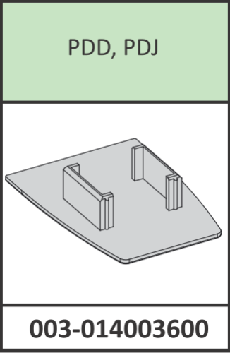Radaway Fuenta PDD, PDJ zaślepka profilu przyściennego chrom