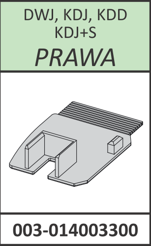 Radaway zaślepka profilu przyściennego prawa Fuenta DWJ, KDJ, KDD, KDJ+S chrom