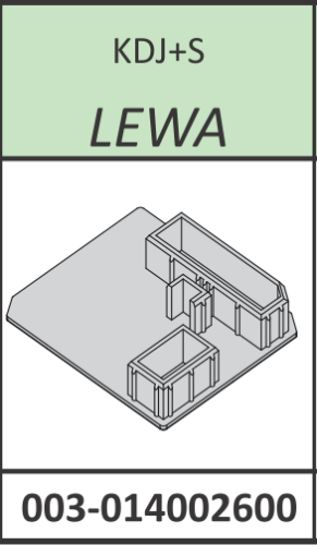 Radaway zaślepka profilu przyściennego lewa Fuenta, Essenza, Almatea KDJ+S chrom