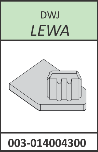 Radaway zaślepka górna profilu przyściennego pod magnes lewa Essenza New, Fuenta New DWJ chrom