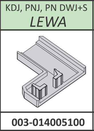 Radaway zaślepka profilu pod szybę lewa Idea KDJ, PNJ, PN DWJ+S chrom