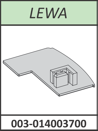 Radaway zaślepka profilu mocującego Premium Plus 2S lewa chrom