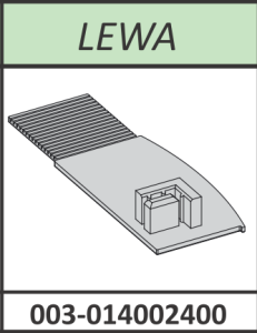Radaway  zaślepka profilu przyściennego Premium Plus DWJ, A, C, D, E, P, DWD lewa chrom 