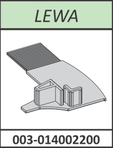 Radaway  zaślepka profilu przyściennego pod magnes Premium Plus DWJ lewa chrom