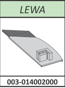 Radaway  zaślepka profilu przyściennego pod magnes Premium Plus B lewa chrom