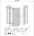 Radaway uszczelka magnetyczna drzwi Torrenta PDD/E, PDJ(komplet) 009-106203000 + 009-106203000. jpg