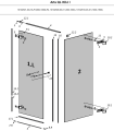 Radaway Uszczelka magnetyczna Arta QL KDJ I - 009-108200100