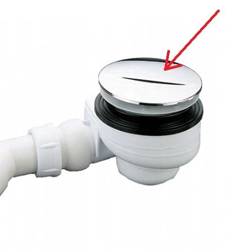 RADAWAY kapa nakrywka pokrywka syfonu TB90 chrom