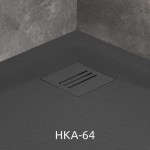 *Radaway HKA-64 kratka Antracyt