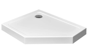 Radaway DOROS PT E Compact 100x80 lewy brodzik pięciokątny SDRPTP1080-05L