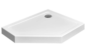 Radaway DOROS PT E Compact 100x90 prawy brodzik pięciokątny SDRPTP1090-05R