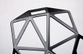 King Home Krzesło SPLIT PREMIUM czarne - aluminium, nogi czarne DC-362.ALLBLACK.jpg
