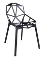 King Home Krzesło SPLIT PREMIUM czarne - aluminium, nogi czarne DC-362.ALLBLACK.jpg