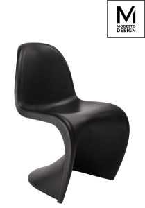 MODESTO krzesło HOVER czarne - polipropylen C1074.BLACK