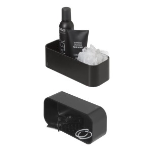 *Tiger 2-Store Półka/Koszyk prysznicowy 25cm Czarny 1500010746