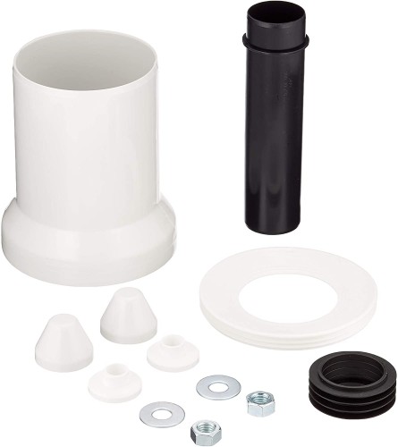 Sanitop Wingeroth 21370 7 elementy przyłączeniowe do toalet wiszących o średnicy 110 mm