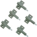 Sanitop Wingenroth 28026 6 amortyzatory drzwi do mebli zestaw 5 szt szare