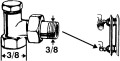Sanitop-Wingenroth 27126 4 zawór kątowy 3/8"