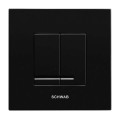 SCHWAB 4060415638 ARTE DUO czarny przycisk spłukujący