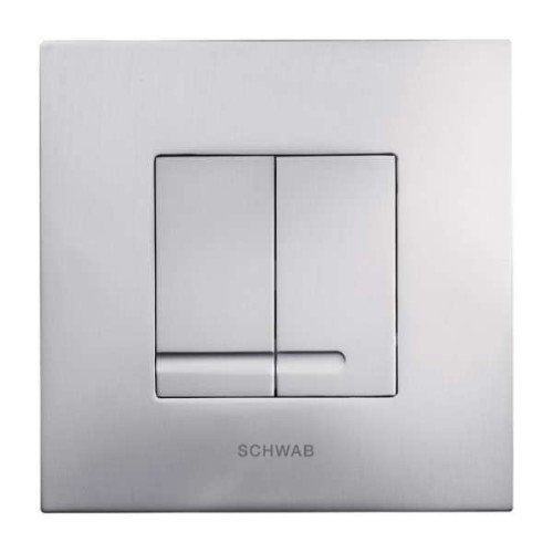 SCHWAB 4060415631 ARTE DUO matowy chrom przycisk spłukujący