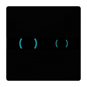 NEA DUO GLASS Czarny