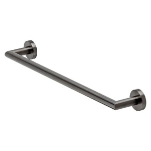 GEESA NEMOX BRUSHED METAL BLACK Wieszak na ręcznik 45 cm czarny szczotkowany 916507-09-45