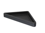 GEESA FRAME COLLECTION półka narożna czarna 918803-06-06
