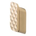 8712163214386_GEESA SHIFT BRUSHED GOLD COLLECTION Haczyk na ręcznik średni ze wzorem diamentowym Złoto szczotkowane 919967-07-91 .jpg